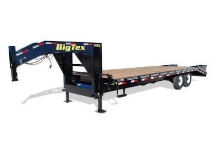 2012 BIG TEX 14GN 20 5 CENTER POP UP GOOSENECK TRAILERS