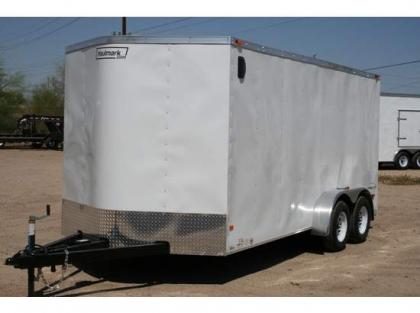 2012 HAULMARK PPT7X16DT2 CAR CARGO TRAILERS